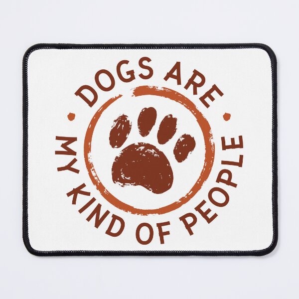 Item preview, Dogs are My Kind of People designed and sold by bennetthuskers.