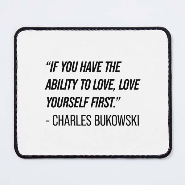 Item preview, Charles Bukowski Quote designed and sold by Texterns.