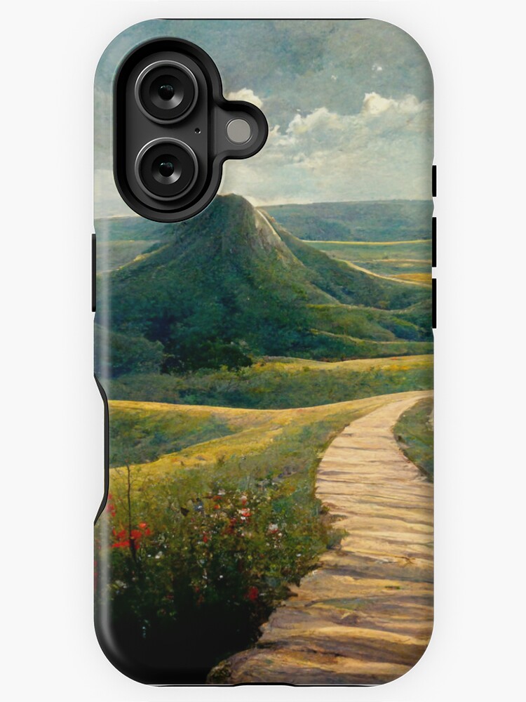 Thumbnail 1 of 4, iPhone Case, Peaceful Plains designed and sold by JourneytoSecure.