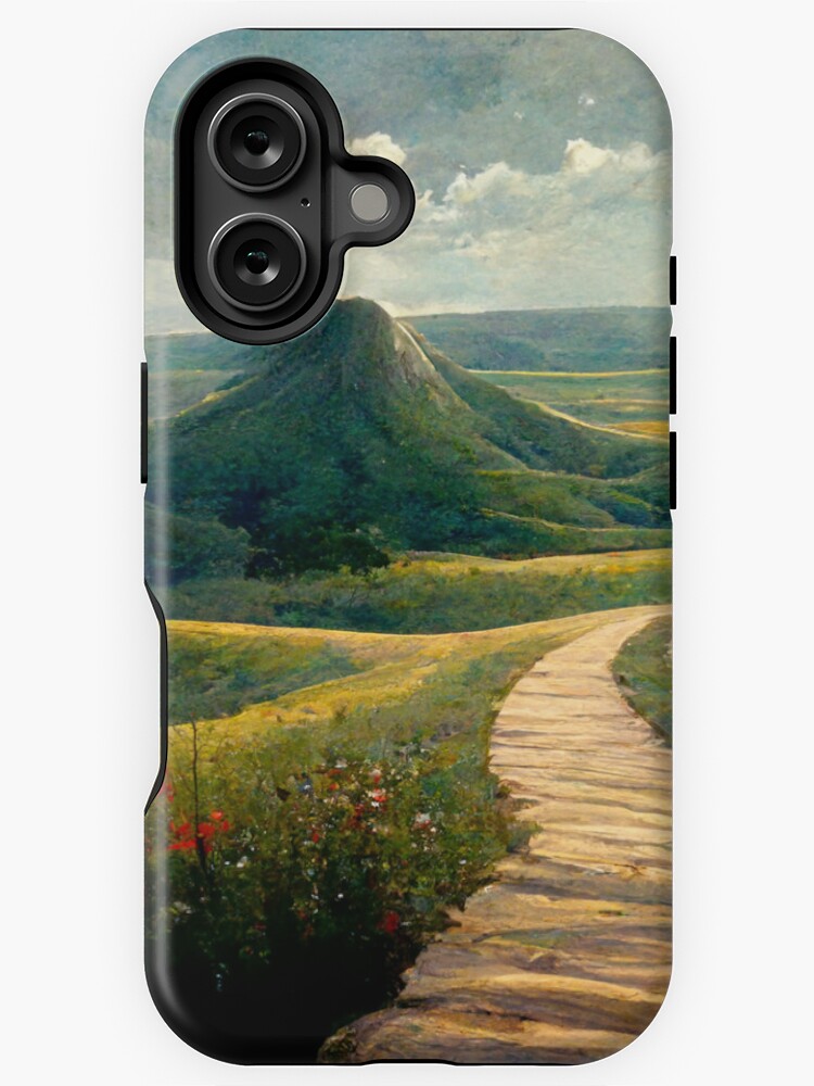 Thumbnail 1 of 4, iPhone Case, Peaceful Plains designed and sold by JourneytoSecure.