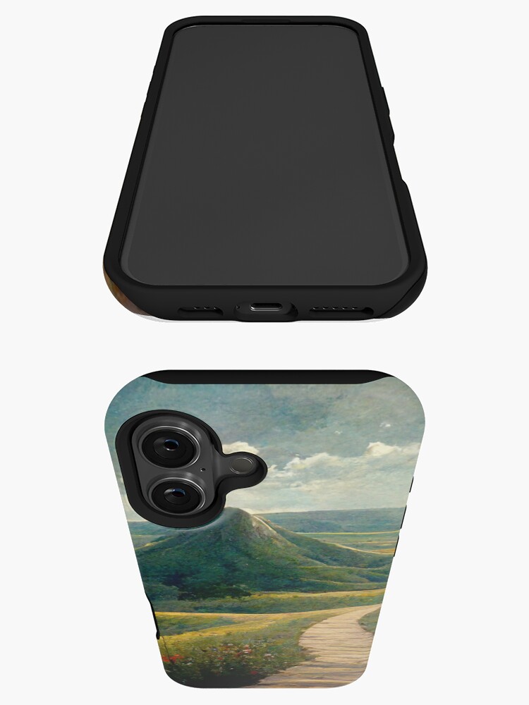 Thumbnail 3 of 4, iPhone Case, Peaceful Plains designed and sold by JourneytoSecure.