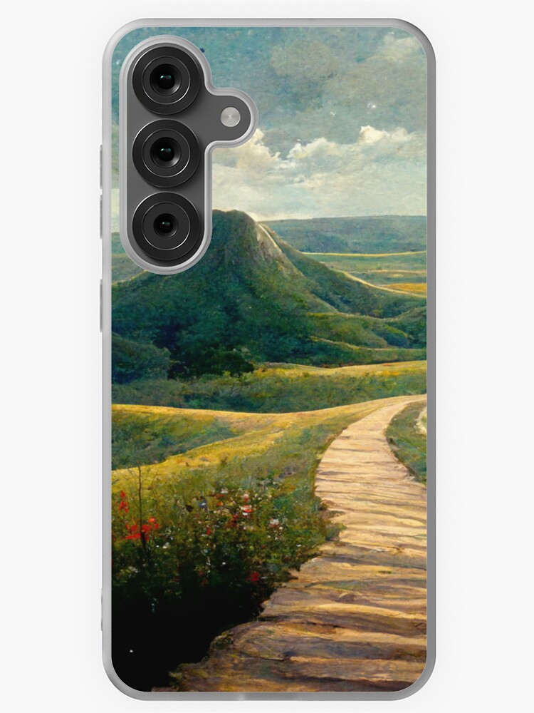 Thumbnail 1 of 4, Samsung Galaxy Phone Case, Peaceful Plains designed and sold by JourneytoSecure.