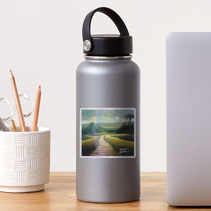 Item preview, Holographic Sticker designed and sold by JourneytoSecure.