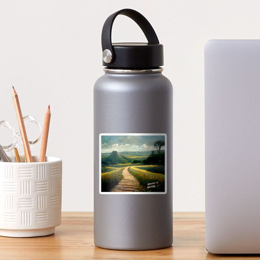 Item preview, Sticker designed and sold by JourneytoSecure.