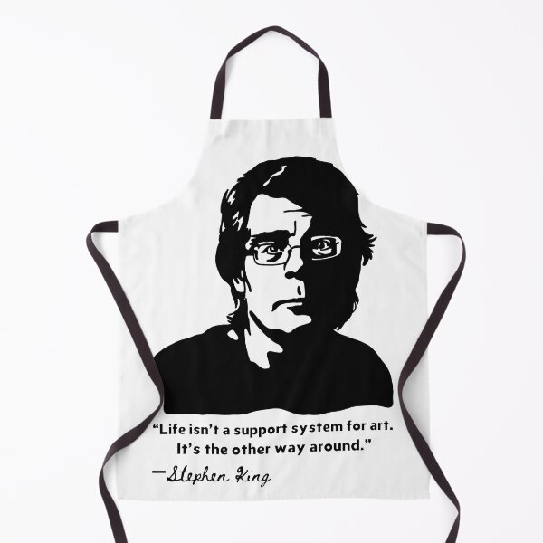 Item preview, Stephen King Portrait and Quote designed and sold by Unhinged Heather.