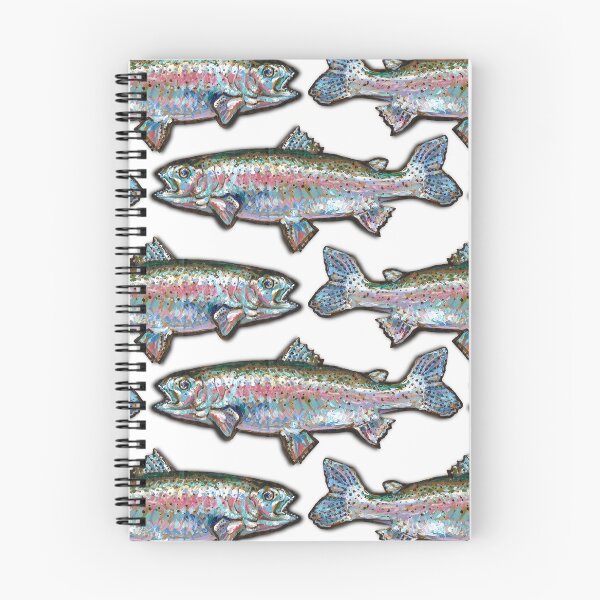 Item preview, Colorful Rainbow Trout Design designed and sold by elfeather.
