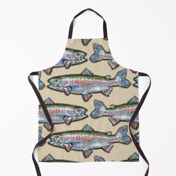 Item preview, Colorful Rainbow Trout Design designed and sold by elfeather.