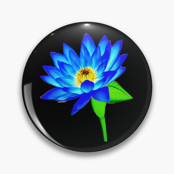 Item preview, Blue lotus flower artwork designed and sold by gramizzia.