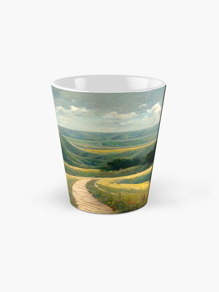 Thumbnail 2 of 4, Coffee Mug, Peaceful Plains designed and sold by JourneytoSecure.