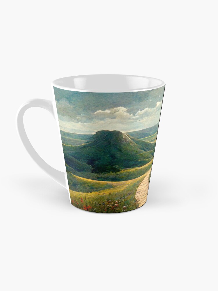 Thumbnail 3 of 4, Coffee Mug, Peaceful Plains designed and sold by JourneytoSecure.