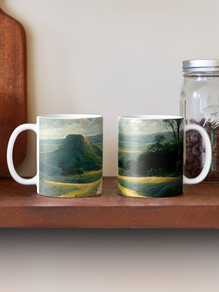 Thumbnail 2 of 6, Coffee Mug, Peaceful Plains designed and sold by JourneytoSecure.