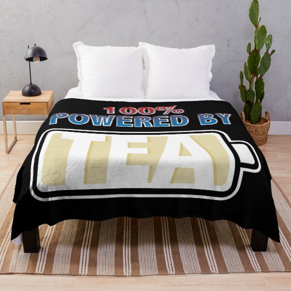 Item preview, 100% Powered By Tea designed and sold by Moodific.
