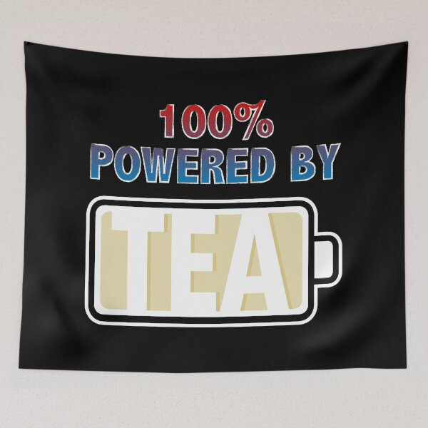 Item preview, 100% Powered By Tea designed and sold by Moodific.