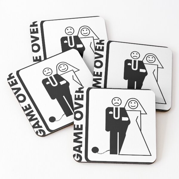Item preview, Game Over (Marriage) designed and sold by metalcharisma.