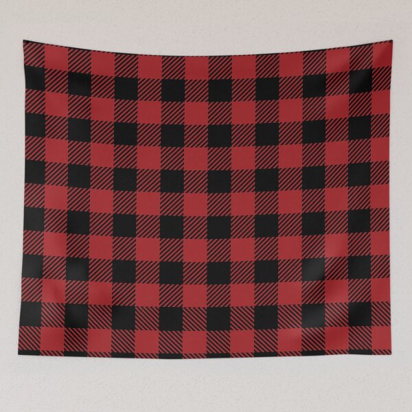 Item preview, Red and Black Checkered Pattern designed and sold by Mark Cannon.