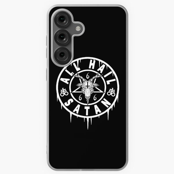 Vista previa del artículo con la obra «ALL HAIL SATAN - BAPHOMET SATANIC AND OCCULT», diseñado y vendido por ShirtWreck.