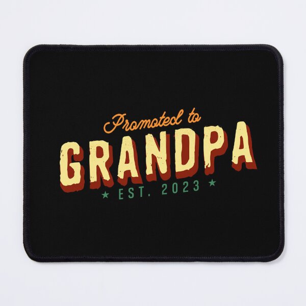 Item preview, Promoted to Grandpa Est 2023 Pregnancy Announcement designed and sold by ZETTIF ⭐⭐⭐⭐⭐.