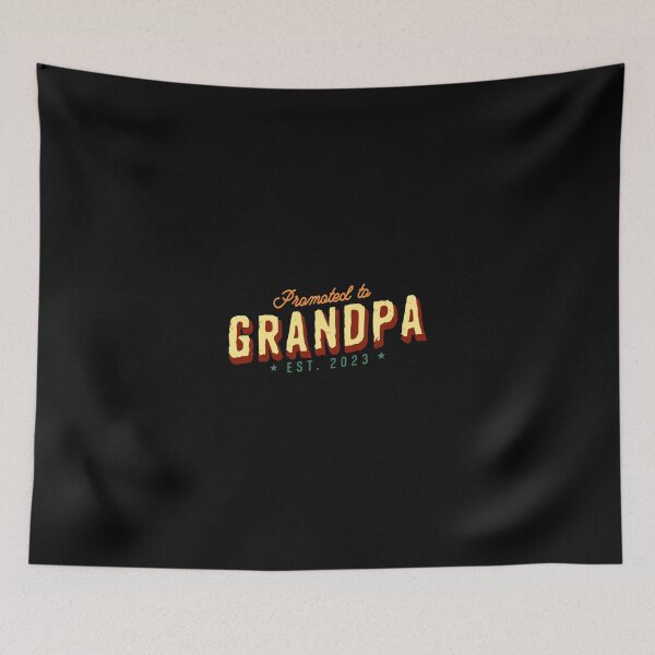 Item preview, Promoted to Grandpa Est 2023 Pregnancy Announcement designed and sold by ZETTIF ⭐⭐⭐⭐⭐.