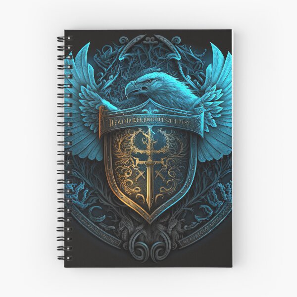 Item preview, Blue Eagle with Sword & Shield designed and sold by EHouseArt.
