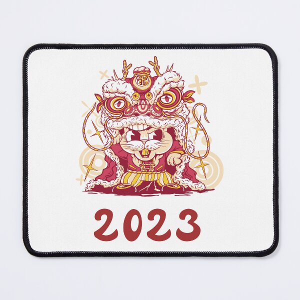 Item preview, Year of the Rabbit 2023 zodiac, Chinese New Year, Japanese Viva Magenta designed and sold by GulQari.