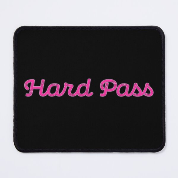 Item preview, Hard Pass (hot letters) designed and sold by Signs for Dark Times.