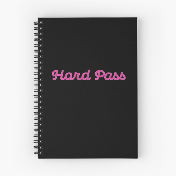 Item preview, Hard Pass (hot letters) designed and sold by Signs for Dark Times.