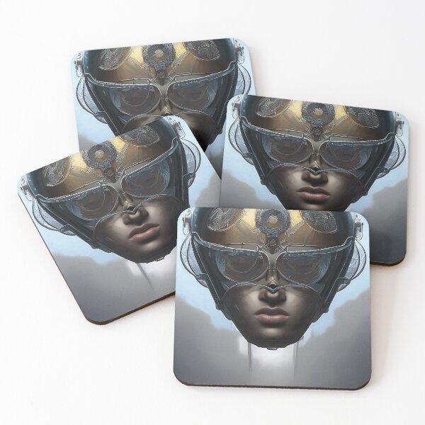 Item preview, Cyberpunk Floating Head designed and sold by marrellin.