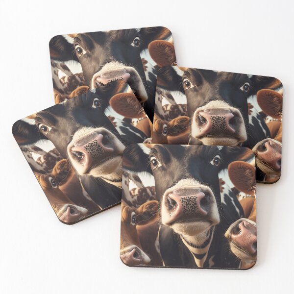 Item preview, Cow selfie (4/4) designed and sold by sabantha.