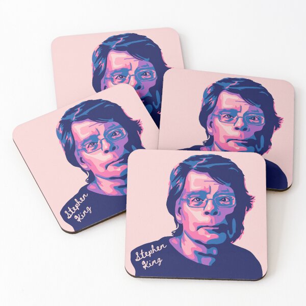 Item preview, Stephen King Portrait and Quote designed and sold by Unhinged Heather.