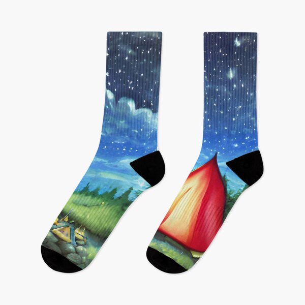 Item preview, Camping Starry Sky Forest Art ,Tent Art ,Modern Art  designed and sold by viewgraphics.