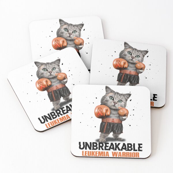 Item preview, Leukemia Warrior - UNBREAKABLE - Leukemia Ribbon designed and sold by EdithShop59.
