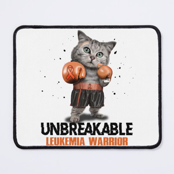 Item preview, Leukemia Warrior - UNBREAKABLE - Leukemia Ribbon designed and sold by EdithShop59.