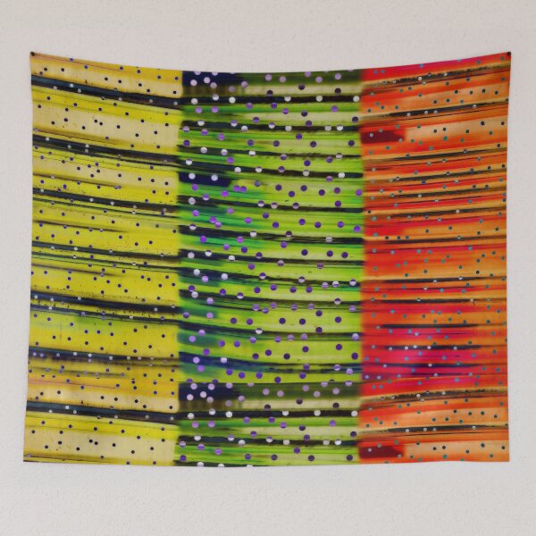Item preview, Líneas y círculos de colores contrastantes designed and sold by TheSplitWindow.