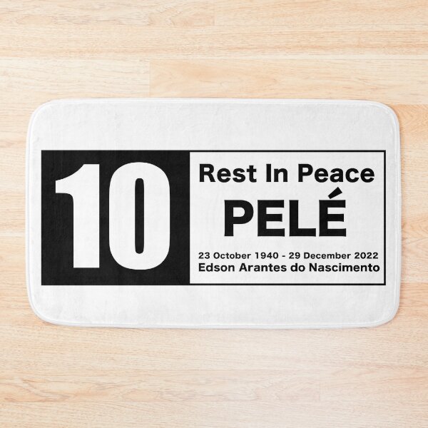 Item preview, Pele 10 Rest in Peace December 2022 designed and sold by estudio3e.