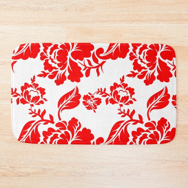 Item preview, Red Roses on a White Background Pattern. designed and sold by Mark Cannon.