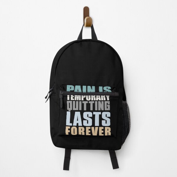 Item preview, Pain Is Temporary Quitting Lasts Forever Insparational Motivational Quotes designed and sold by limos.