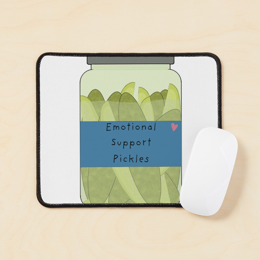 3PCS Emotional Support Pickle Positive Affirmation Card -  in