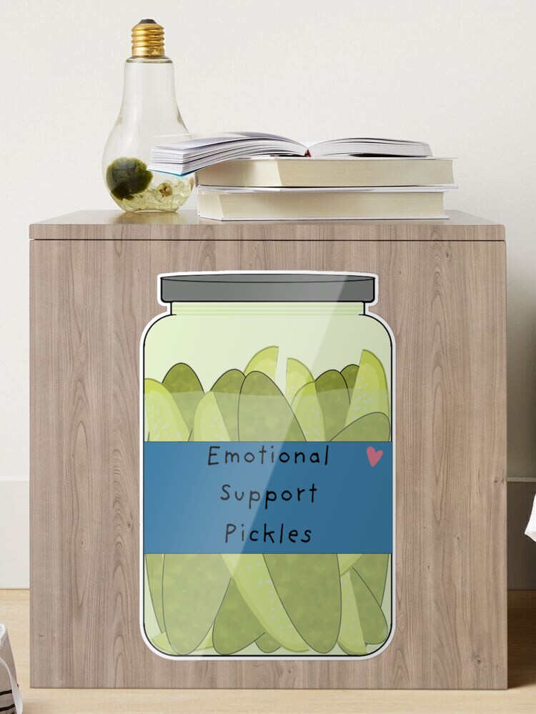 Emotional Support Pickle – Things & Stuffs
