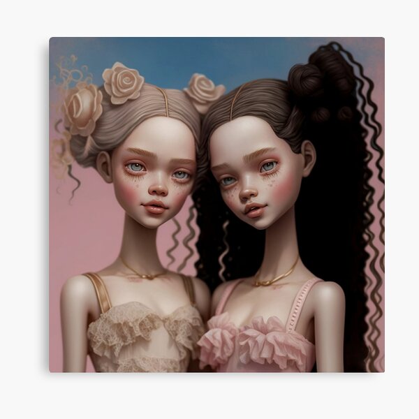 Party friends Canvas Print