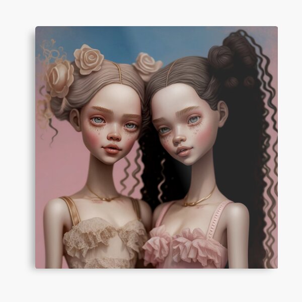 Party friends Metal Print