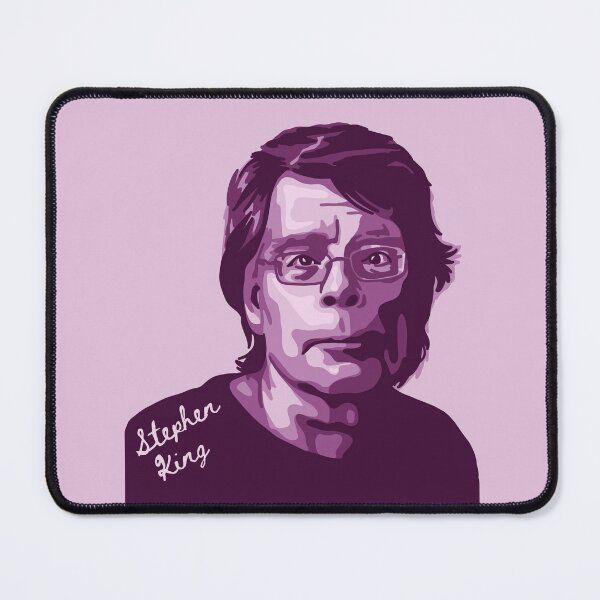 Item preview, Stephen King Portrait and Quote designed and sold by Unhinged Heather.