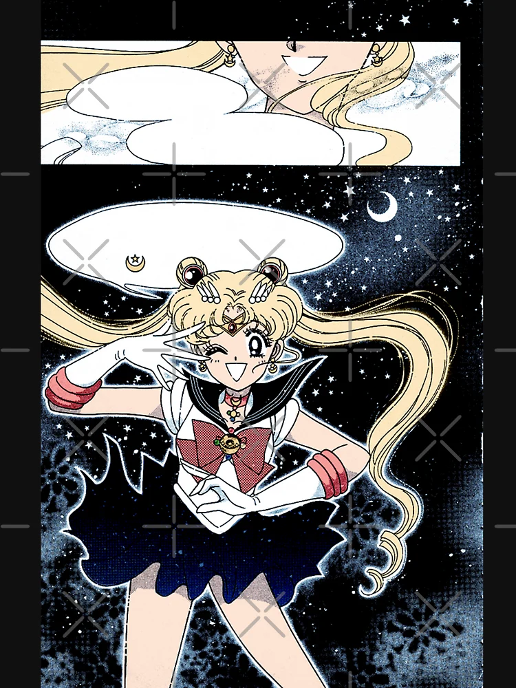 Sailor Moon Transformation Colored Manga Panel Essential T-Shirt