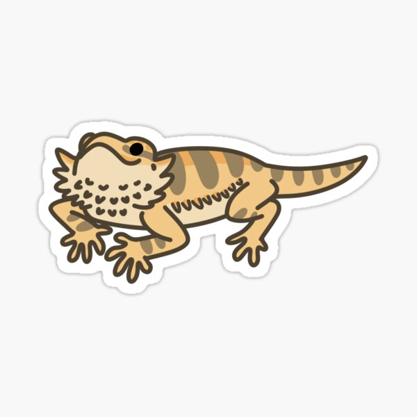 Item preview, Bearded Dragon designed and sold by MotleyMenagerie.