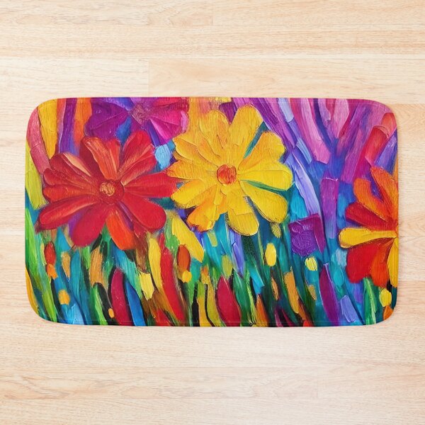 Artikelvorschau, Blumenkunst, abstrakte bunte Blumenkunst entworfen und verkauft von viewgraphics.