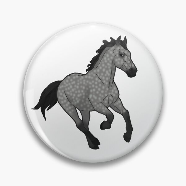 Item preview, Dapple Grey horse designed and sold by ShyflyerArts.
