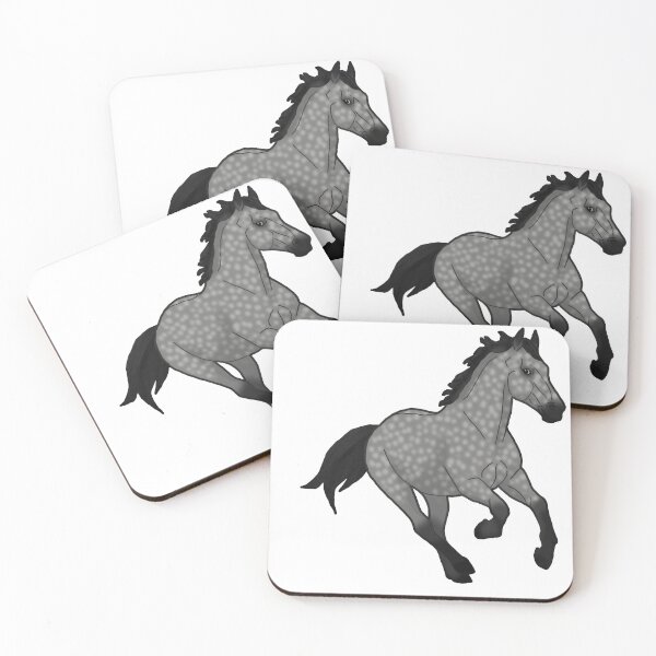 Item preview, Dapple Grey horse designed and sold by ShyflyerArts.