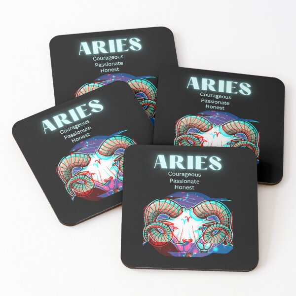 Item preview, Aries: Courageous, Passionate, Honest designed and sold by Planet Agora.