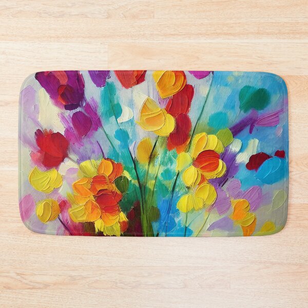 Artikelvorschau, Blumenkunst, abstrakte bunte Blumenkunst entworfen und verkauft von viewgraphics.