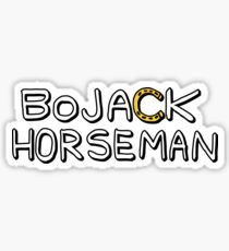 Bojack Horseman Logo Sticker