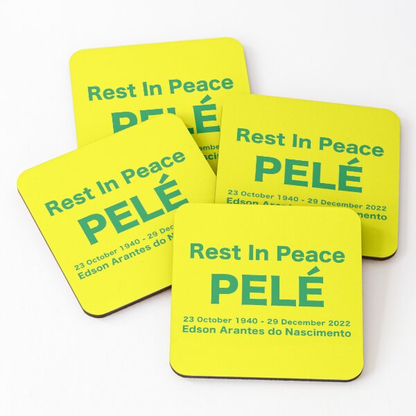 Item preview, Pele 10 Rest in Peace December 2022 designed and sold by estudio3e.